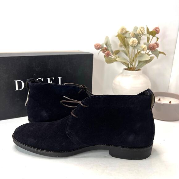 Digel Footwear Stanford Suede Chukka Boot Lace Up 1219792 Navy Blue Men 10/EU44 main image 8